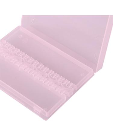 14 Holes Professional Nail Art Polishing Grinding Drill Bit Holder Storage Box (Pink) - Buy Online on SooperMarket.com