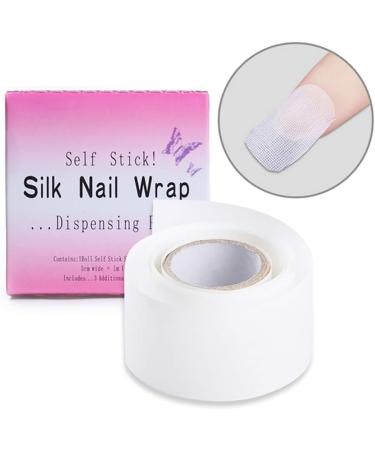 Nail Repair Kit - Self Adhesive Silk Wrap for Strong Nail Protection and Extension - Salon Quality DIY Nail Art Tool - Buy Online on SooperMarket.com