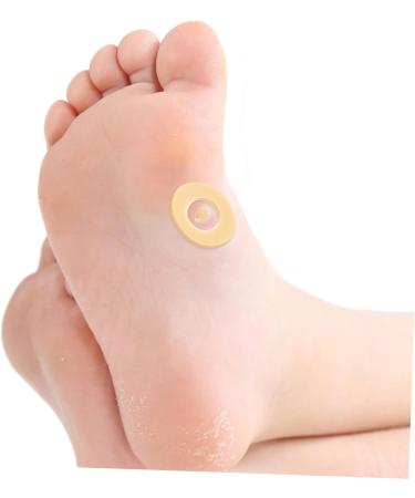 COOLHIYA Sheets Latex Corn Stickers Foot Callus Sticker Corn Pedi Pad Plantar Pad Sticker Protector Doorables Feet Corn Stickers Sticker Cushions Foot Patch Oval Non-Woven Fabric - Buy Online on SooperMarket.com