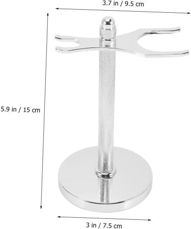 Buy Wooneky Aluminum Alloy Razor Holder & Brush Stand | Men's Friseur Organizer for Safety & Storage - Buy Online on SooperMarket.com