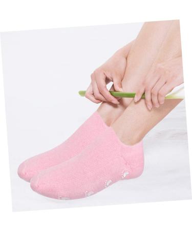 minkissy 3 Pairs Foot Gel Socks Non-slip Cosmetic Miss Vegetable Gel - Buy Online on SooperMarket.com