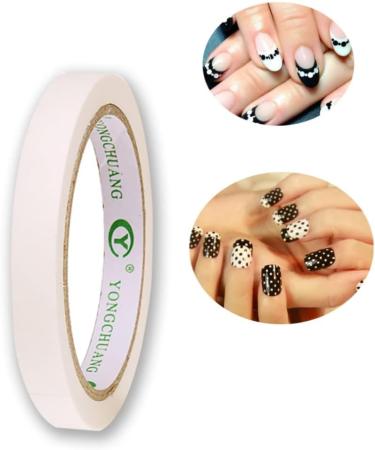 1 Roll Nail Tape Strips Nail Art Tape Nail Art Adhesive Tape Nail Art Tips Guide Creative DIY Nail Art Supplies Convenient Nail Sticker Manicure Tools - Buy Online on SooperMarket.com