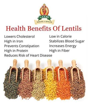 Laxmi Organic Toor Dal  Traditional Indian Split Yellow Peas - 2lb Bag - Buy Online on SooperMarket.com
