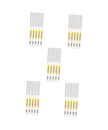 Baluue 25 Pcs White Lying Silkworm Pen White Eyeliner Eye Shadow Cosmetics White Eye Shadow Makeup Pen Abs