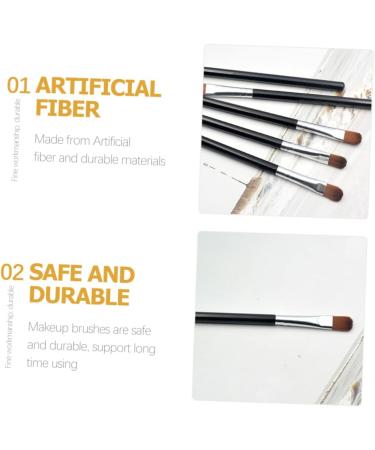 Angoily 100pcs Eye Shadow Brush Face Makeup Foundation Beauty Kit Handle Powder Applicator Miss Girl - Buy Online on SooperMarket.com