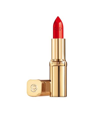 L'Oreal Paris Color Riche Satin Lipstick Maison Marais 125 Red Soft And Ultra Hydrating Red 1 count (Pack of 1)