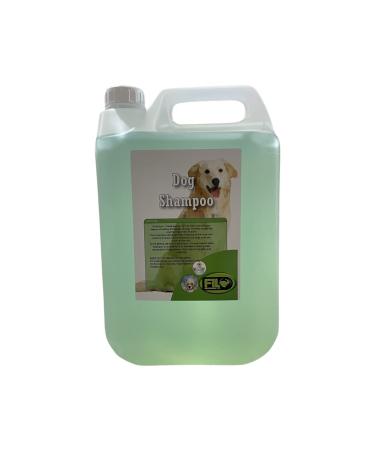 FILO Dog Shampoo 5L - Apple Scent Odor Remover Antifungal Medicated Flea & Tick Treatment Itchy Skin and Allergy Relief Antibacterial - Ideal for Dogs & Horses with Sensitive Skin