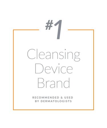 Clarisonic Sonic Face Exfoliator Brush Head | Gentle Orange Brush for Sensitive Skin | Brighten Skin with Exfoliating Cleansing Brush - Buy Online on SooperMarket.com