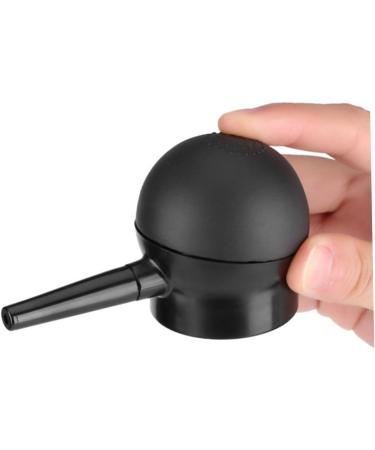 Baluue 1pc Powder Spray Applicator Hair Fiber Nozzle Powder Sprayer Hair Thickening Fiber Spray Black - Buy Online on SooperMarket.com