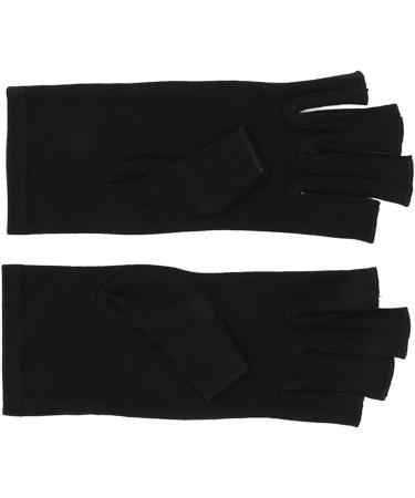 Arthritis Relief Gloves Soreness Relief Fingerless Cotton Compression Gloves Soft Portable for Cycling for Women (M) - Buy Online on SooperMarket.com