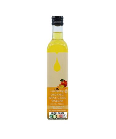 Clearspring Organic Apple Cider Vinegar with the Mother - Ginger Turmeric & Black Pepper