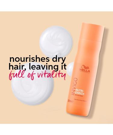 Wella Professionals Invigo Nutri-Enrich Shampoo 10.1 oz - Deep Nourishing for Dry & Damaged Hair - Buy Online on SooperMarket.com