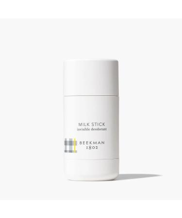 Beekman 1802 Milk Stick Whole Body All-Day Invisible Deodorant - 2.5 oz - Scented - Fights Odor-Causing Bacteria & Controls Sweat - Aluminum Free - Good for Sensitive Skin - Cruelty Free
