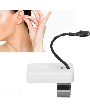 LED Ear Pick Lamp - USB Rechargeable Multifunction 3 Speeds Ear Wax Removal Tool for Ear Cleaning (White) - Buy Online on SooperMarket.com