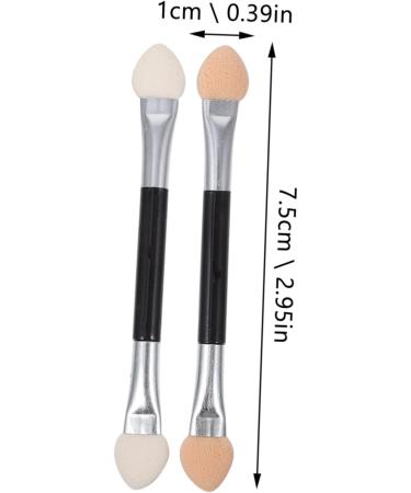 Baluue 40 Pcs Latex Eye Shadow Stick Eye Makeup Tool Eye Shadow Applicator Double Sided Eyeshadow Plastic 7.5cmx2pcs Assorted Colorx2pcs - Buy Online on SooperMarket.com
