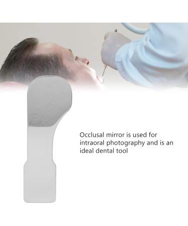 Agate Dental Mirror - Professional Stainless Steel Intraoral Reflector | Two-Sided Photographic Mouth Mirror - Premium Dental Tools - Buy Online on SooperMarket.com