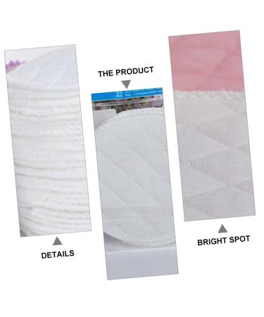 TOYANDONA Reusable Breast Pads - 60 Super Absorbent Washable Maternity Pads for Breastfeeding | Breathable Eco Cotton | Postpartum Comfort - Buy Online on SooperMarket.com