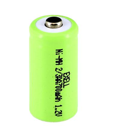 Exell 2/3AA NiMH 700mAh 1.2V Button top Rechargeable Battery for Dust Busters Lascar EL-USB-1-PRO Industrial USB Temperature Data Logger
