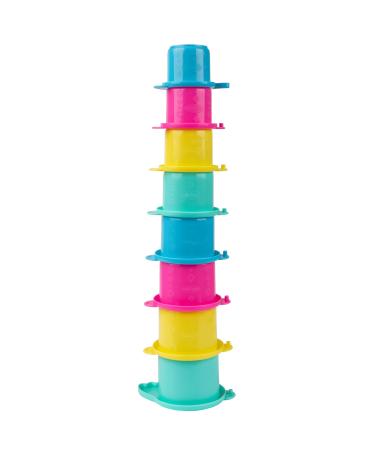 Playgro stacking cup crocodile - baby stacking cup - children's stacking cup - stacking cup for babies - baby toys - baby motor skills - colored