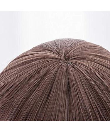 Tohru Cosplay Wig | 2019 Fruits Basket Long Brown Straight Hair with Bangs | Halloween Anime Costume Accessory - Buy Online on SooperMarket.com