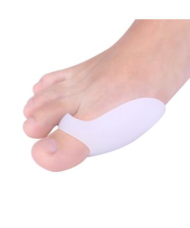 2Pcs Silicone Toe Separators ANGGREK Thumb Valgus Corrector Straighteners Thumb Valgus Bunion Corrector Cushion