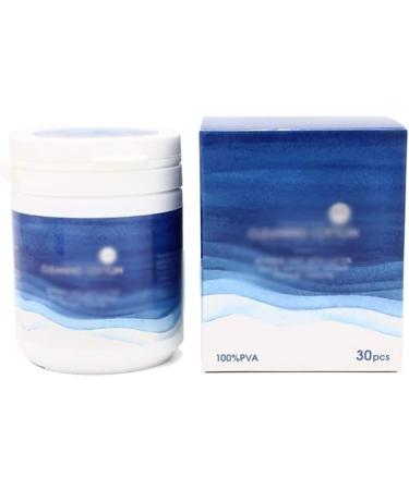Portable Cleansing Cotton 30 Pieces/Box 100% PVA Cotton Pad Disposable Hardcover Facial Makeup Strong Clean Protein Makeup Remover Cleaning Pad Soft Comfortable (Color : White Size : 5cm) 5cm White - Buy Online on SooperMarket.com