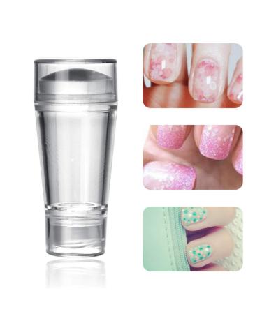 Fomiyes Nail Tools - Double-End Nail Polish Stamp & Stencil Set for DIY Nail Art - Manicure Tool Kit with Scrapers - Buy Online on SooperMarket.com