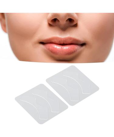 Transparent Lip Wrinkle Patch for Men Women 2 Pairs Day Night Use Lip Anti Wrinkle Pads for Home Beauty Salon Reusable Silicone Upper Lip Pad for Skin Firming Fine Wrinkles Reducing - Buy Online on SooperMarket.com