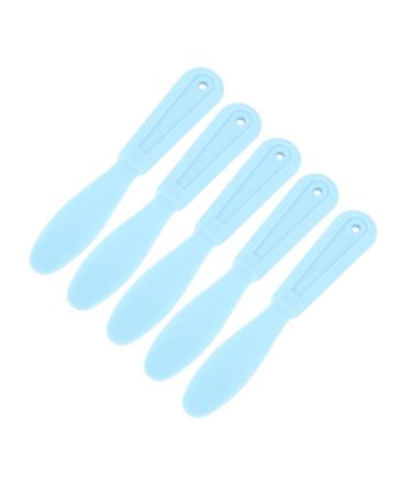 5pcs Dental Plastic Spatula Set - Impression Tool Mixing Knife & Plaster Spatula for Alginate Materials - Light Blue - Buy Online on SooperMarket.com