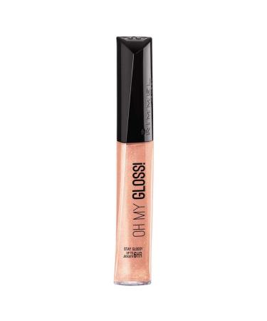 Rimmel Oh My Lip Gloss  Non Stop Glamour  0.22 Fluid Ounce Non Stop Glamour 0.22 Fl Oz (Pack of 1)