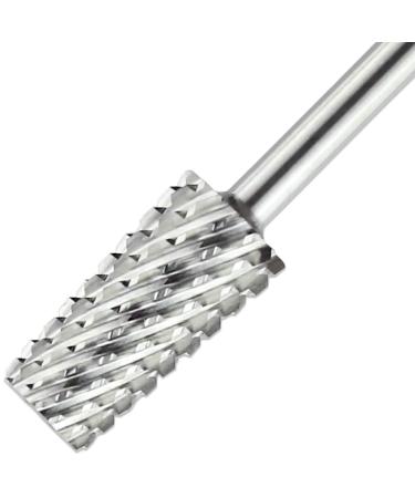 Pana 3/32 Tapered Barrel Carbide Nail Bit for Electric Dremel Drill Machine - Coarse Silver Grit | Manicure, Pedicure, Nail Art Design & Cuticle Care - Buy Online on SooperMarket.com