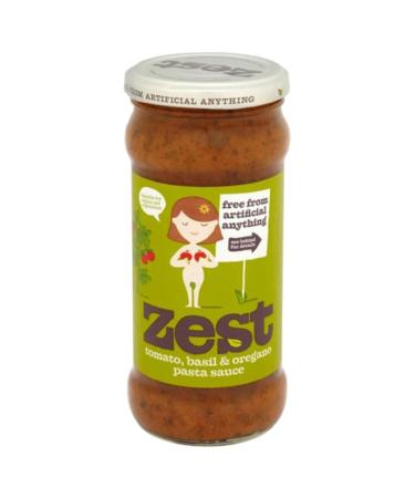 Zest Tomato Basil and Oregano Pasta Sauce 340g