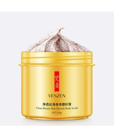 VENZEN Cleansing Natural Ingredients Scrub Cream Beauty Gentle Skin Care Smooth Body Oil Balance 250g