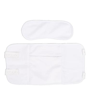 Buy Organic White Castor Oil Wrap Pack for Waist & Neck - Reusable Adjustable Promotes Relaxation & Digestion - International Shipping Available - Buy Online on SooperMarket.com