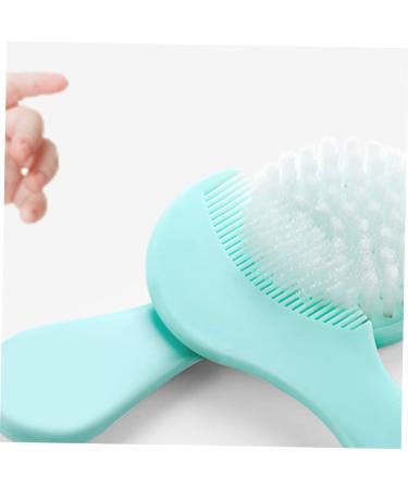 Minkissy Newborn Bath Set for Kids - Babydoll Accessories & Bathing Essentials for Toddlers | Cradle Cap Brush, Massage Comb, Bristle Brush | Baby Bath Products - Buy Online on SooperMarket.com