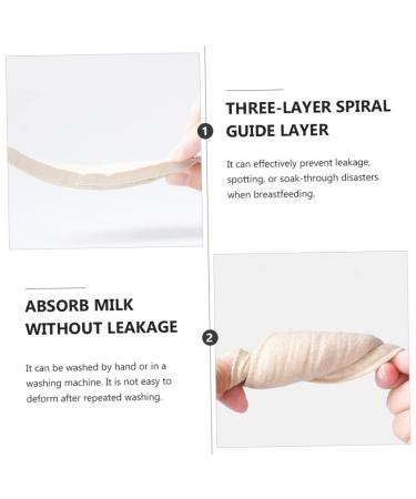 Buy Leakproof Breast Pads - 6pcs Maternity Nursing Pads | Soft Disposable 100% Cotton for Feeding | International Shipping - Buy Online on SooperMarket.com