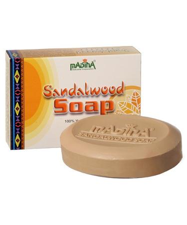 Madina 100% Vegetable Base Soap 12 bars (Sandalwood)