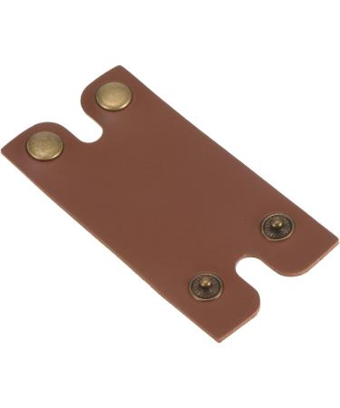 PATIKIL Leather Razor Head Protective Case | Double Edge Razor Sheath for Travel | Brown Shaving Tip Cover - Buy Online on SooperMarket.com