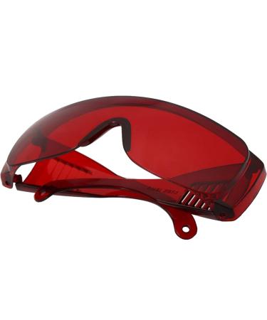 Dental Lab Safety Glasses Safety Glasses Over Eyeglasses Anti-Fog Safety Goggles LED Protective Goggle- Perfect for Construction Lab Work