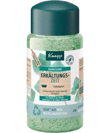 Kneipp bath crystals Colding time - bathing salt storage pack - with natural deep deep salt of the saline luisenhall & natural essential oils from eucalyptus & mint - aromacological effect - 600g
