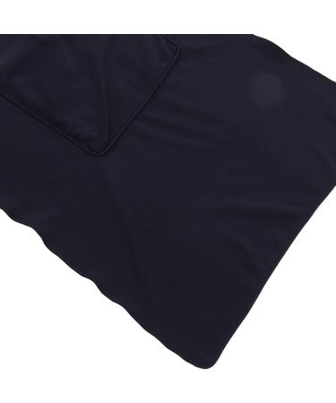 Hztyyier USB Heated Warm Scarf - Quick Heating Flexible Use 3-Stage Temperature Adjustment Cozy Polyester Fabric - Ideal Electric Warm Bed Scarf for Travel (Navy Blue) - Buy Online on SooperMarket.com