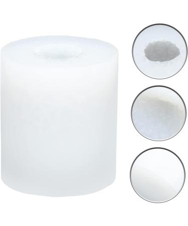 STOBOK Easter Egg Mold Silicone Molds Easter Soap Diy Supply Candle Mold Decorations Vertical Stripes White 7x6.5cm - Buy Online on SooperMarket.com