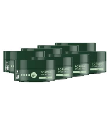 Schwarzkopf Tift Paste Forming (8x 75ml) hair styling paste for unfinished looks gently for hair and scalp vegan styling hair paste 75 ml (8 Pack)