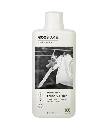 Ecostore Laundry Liquid (Eucalyptus) 1L Liquid Detergent for Washing