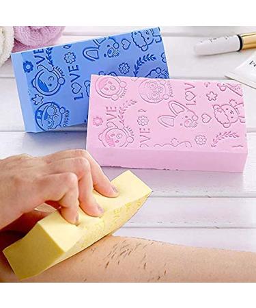 Ultra Soft Exfoliating Baby Bath Sponge Brush for Women, Men, Kids - Green - Buy Online on SooperMarket.com