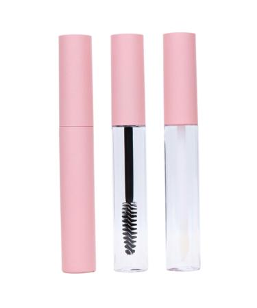 Mascara Brushes Empty Mascara Tube 3Pcs 10ml Empty Mascara Tube and Wand Empty Lip Gloss and Eyeliner Tube Refillable Mascara Tubes Empty for Castor Oil