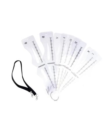 NOLITOY 1 Set Eyebrow Beauty Tools Brow Stencil Eyebrow Shaping Tools Eyebrow Card Drawing Card Korean