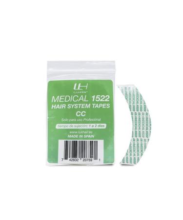 LuxHair Medical 1522 Hypoallergenic Adhesive Tapes for Wigs and Extensions Lasts 2 Days Skin-Friendly Double Sided Adhesive