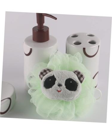 Angoily 5pcs Luffa Sponges - Exfoliating Body Scrubber Puff for Bath & Shower | Loofah Massage Ball Pouf - Buy Online on SooperMarket.com