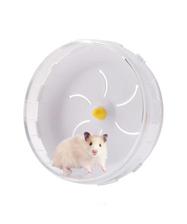 21cm/8.3In Silent Hamster Exercise Wheel Pets Running Sports Jogging Wheel Silent Large Spinner Exercise Running Wheel for Hamsters Gerbils Mice or Other Small Animals
